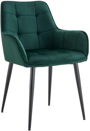 Clp Clp - Funda De Terciopelo Para Silla De Comedor Ferndale Verde Oscuro