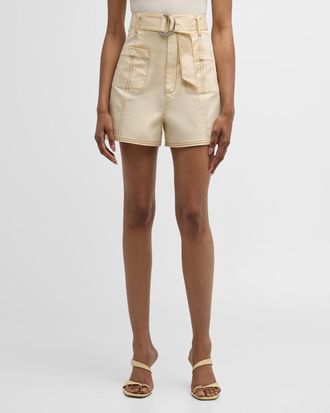 Cinq &agrave; Sept Hayes Belted Shorts