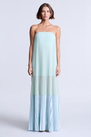 BCBGeneration Nora Gown in Aqua at Nordstrom, Size 14
