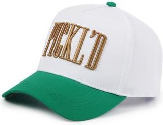 David and Young PICKLD Embroidered Cotton Baseball Cap in Kelly Green at Nordstrom Rack