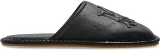 Amiri MA Slipper - Heren - Slip ons - Zwart - 40 EU - Leer - Schoenen