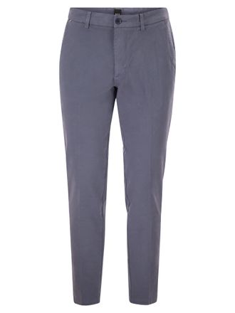 HUGO BOSS slim-fit chinobroek van stretchkatoen