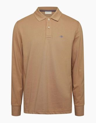 GANT Mens LG Long Sleeve - Brown - Size: 38