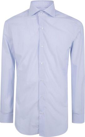 Barba Camisa de rayas cl&aacute;sica - Shirts - Hombre - Azul - XL