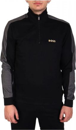 HUGO BOSS Sweatshirt - Heren - Sweatshirts - Zwart - M - Hoodies & sweatvesten