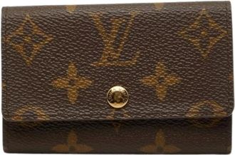 Louis Vuitton Pre-owned Wallets, female, Brown, Size: ONE SIZE Pre-owned Monogram Canvas Wallet