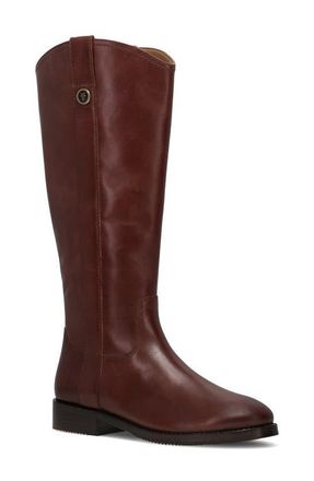 Frye Melissa Button Tall Boot in Saddle at Nordstrom, Size 9.5