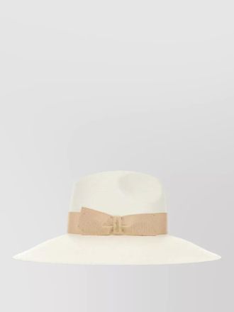 Borsalino sophie straw panama hat bow ribbon