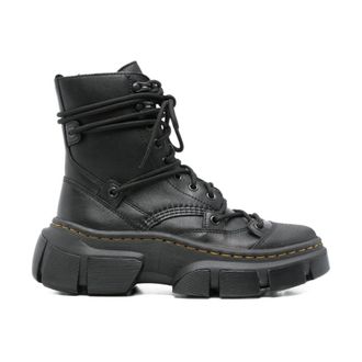 Dr. Martens Botas de piel Dmxl de 8 ojales - Shoes - Mujer - Negro - 39 EU