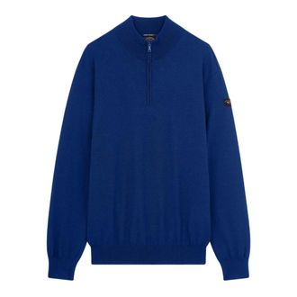 Paul & Shark Heren, Truien, Blauw, Maat: 2XL Wol