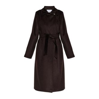 Max Mara Manuela wollen jas - Dames - Mantels - Bruin - Maat: 2XS Wol