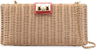 Rodo Wicker Clutch