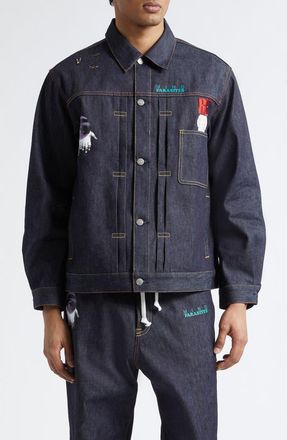 Undercover Denim Shirt Jacket in Indigo at Nordstrom, Size 5