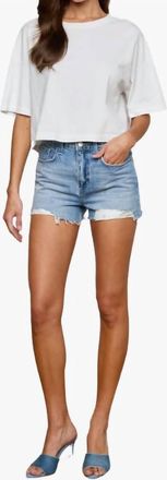 L'agence Clark High Rise Shorts In Galveston