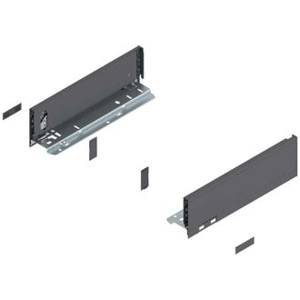 Blum Jgo Perfil Lbx Blanco 600 Altura K Blum - Perfiles Met&aacute;licos Laterales Cajon Legrabox Blum