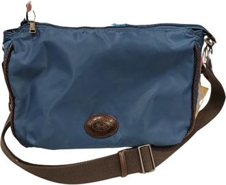 La Martina Technische Stoffen Schoudertas - Dames - Schoudertassen - Blauw - ONE Size - Tassen