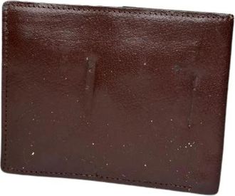 Dior Pre-owned Vintage Bifold Portemonnee - Dames - Vintage Accessoires - Bruin - ONE Size - Leer - Vintage