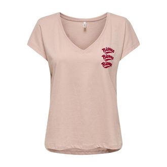 Only T-shirt met korte mouwen