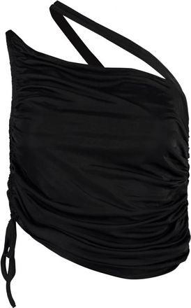 ADĀMO Andrea Adamo Draped Top Adss 23To 26315473 - Dames - Tops zonder mouwen - Zwart - S - Tops
