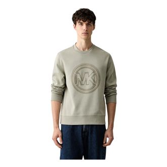 Michael Kors Heren, Sweatshirts & Hoodies, Groen, Maat: XL Katoen