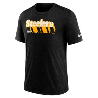 Nike Pittsburgh Steelers Long Pass Nike Mens NFL T-Shirt in Blue | NJFD00H7L-KZQ