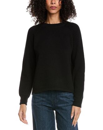 Vince Ribbed Raglan Sweater