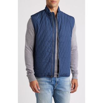 Johnnie-O Belfry Quilted Vest in Space at Nordstrom, Size Xx-Large