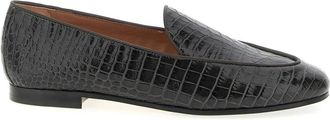 Aquazzura Guanto Loafers - Dames - Loafers - Zwart - 41 EU - Leer - Schoenen