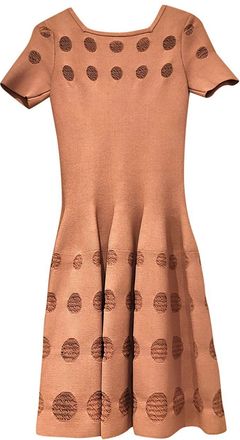 Alaia Pink Skater Dress Size 38