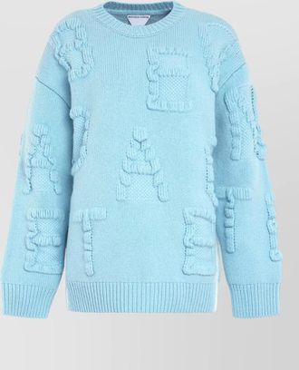 Bottega Veneta ribbed relaxed-fit wool sweatshirt