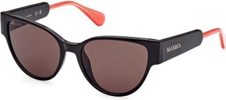 Max & Co. MO0053 01A Womens Sunglasses Black Size 54