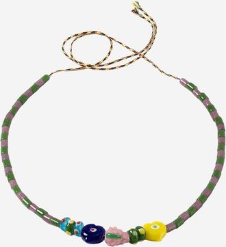 Sorbet Island Collana Isola Del Sorbetto Con Perle Di Vetro Assortite