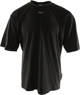 Off-white T-shirt - Heren - T-shirts - Zwart - S - Katoen - Tops