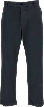 Original Vintage Straight Leg Cotton Twill Trousers with Flap Pockets