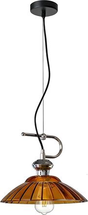 OEM L&aacute;mpara Colgante De Cristal Vintage De 30 Cm Con Base E27, L&aacute;mpara De Techo Ajustable, Ideal Para Sal&oacute;n, Dormitorio Y Cocina [clase Energ&eacute;tica E]