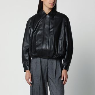 Arma Giacca bomber Melis nera in pelle