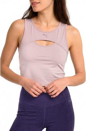 Puma Shape Keyhole Performance Tank in Misty Pink at Nordstrom, Size X-Large