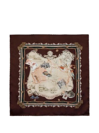 Zimmermann Scarf Printed Printed Silk Square 70
