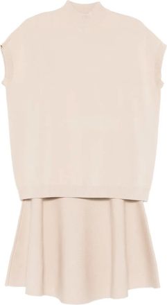 Alysi Volle rok set - Beige