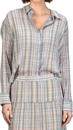 Xirena Jace Shirt In Blue Bayou