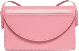 Marni Mini Crossbodytas - Dames - Schoudertassen - Roze - ONE Size - Polyester - Tassen