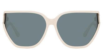 Linda Farrow SABINE LFL1298 C3 Womens Sunglasses White Size 67