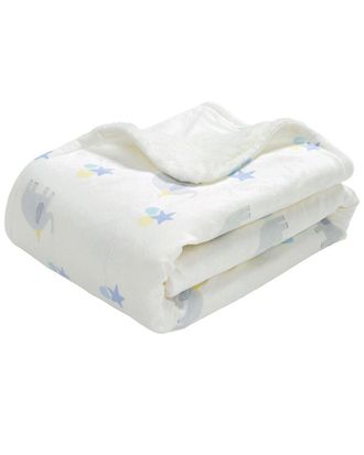 Lush D&eacute;cor Lush Decor Elephant Balloon Soft Sherpa Blanket