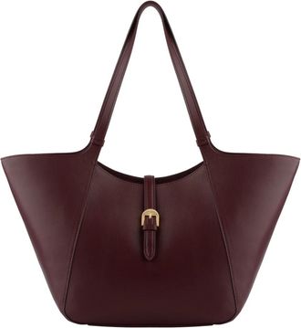 Pourchet LEnvol&eacute;e Cabas - Dames - Shoppers - Rood - ONE Size - Leer - Tassen