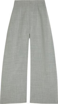 A.W.A.K.E Mode Trousers-effect Woven Maxi Skirt - Grey - 38 (UK10 / S)