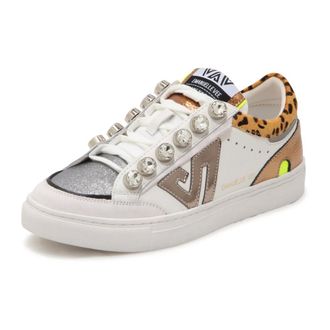 Emanuelle Vee Sneakers, female, Multicolor, Size: 7 US Olivia Strass Shoes
