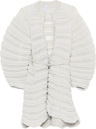 CFCL Belted Ribbed-knit Jacket