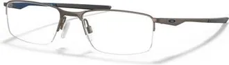 Oakley 54mm Rectangle optical glasses in Grey/blue at Nordstrom