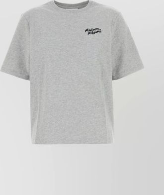 Maison Kitsuné cotton crew neck t-shirt