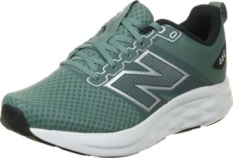 New Balance Mens 460 V4 Running Shoe, Dark Juniper/Black/Silver Metalic, 10.5 X-Wide